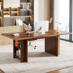 63 Inches Office Executive Desk with Storage