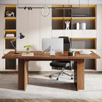 63 Inches Office Executive Desk with Storage