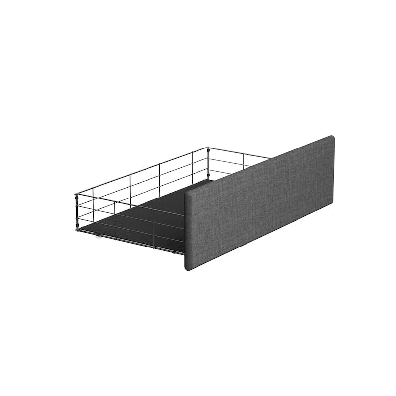 Platform Bed with LED and Storage Drawers