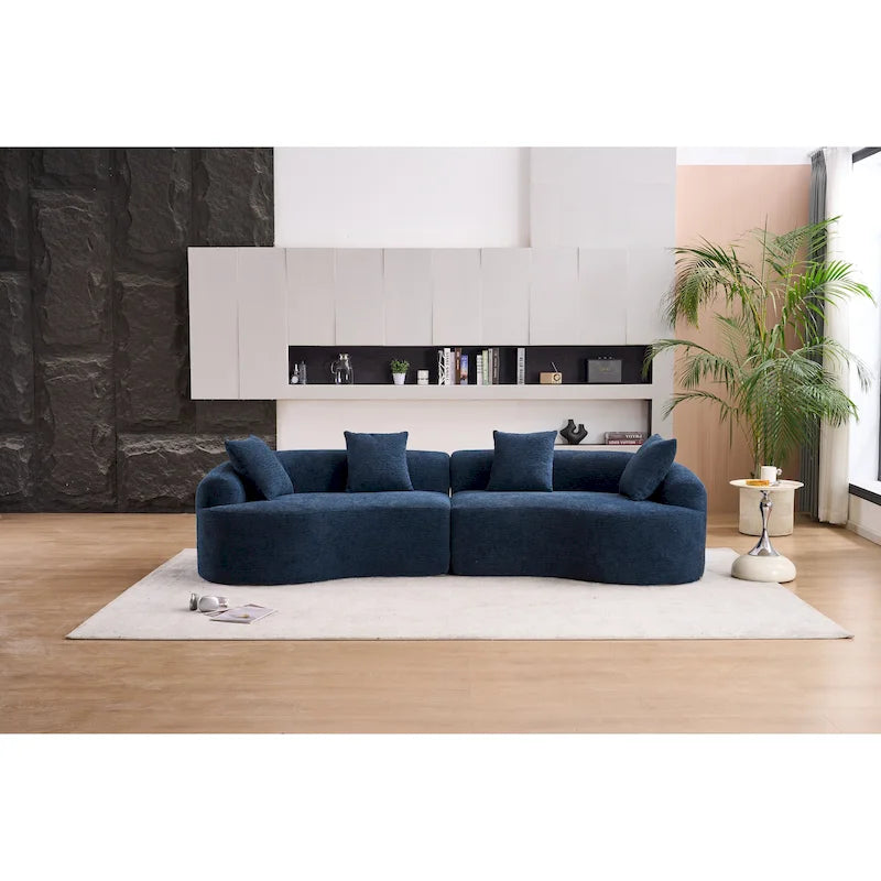 Divano 110 Foam Classic 4 posti con 4 cuscini per appartamento