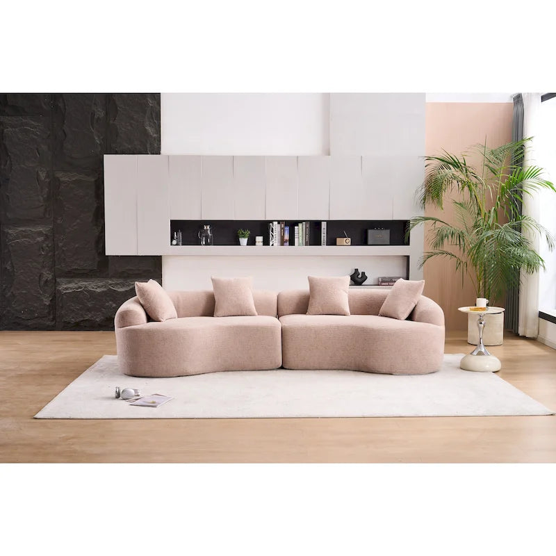 Divano 110 Foam Classic 4 posti con 4 cuscini per appartamento