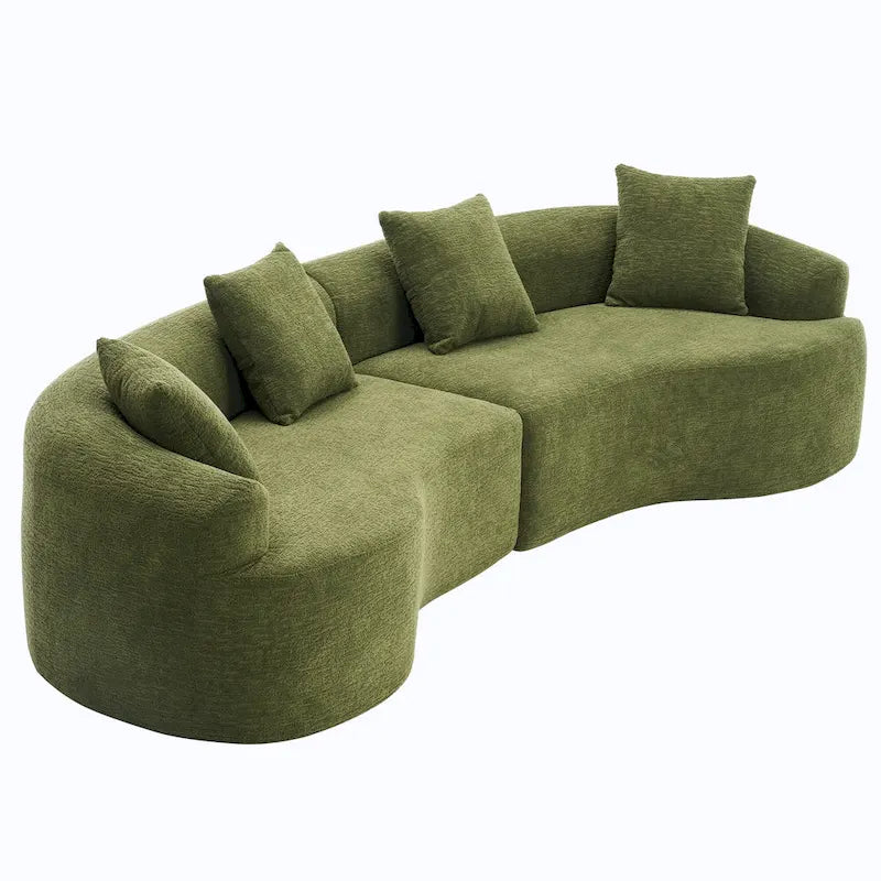 Divano 110 Foam Classic 4 posti con 4 cuscini per appartamento