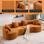 Divano 110 Foam Classic 4 posti con 4 cuscini per appartamento