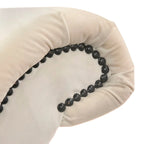 Velvet Button-Tufted Storage Chaise Lounge with Nailhead Trim