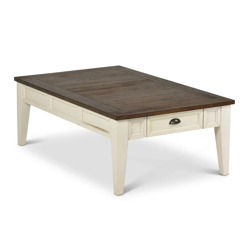  Cottonville Two Tone Coffee Table with Storage
