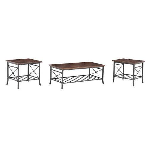 3-Pack Coffee and Side Tables Set