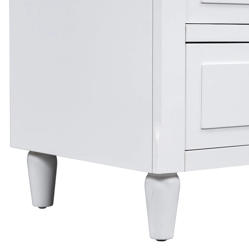 3-Drawer Wood Cabinet