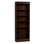 Cognac Jr Executive 84 Inch Bookcase