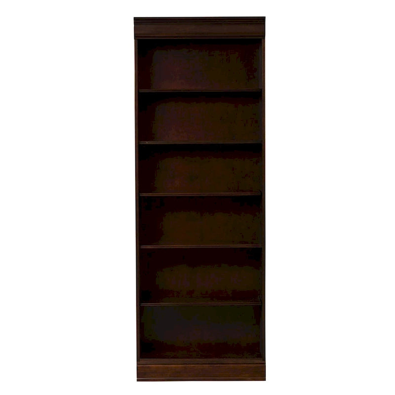 Cognac Jr Executive 84 Inch Bookcase
