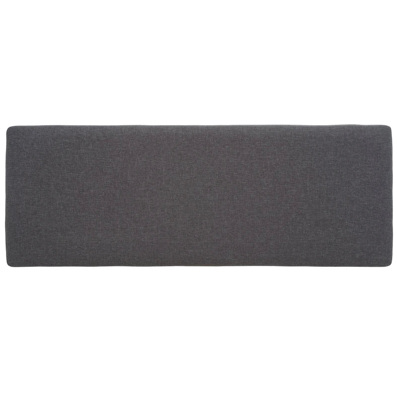 Open Shelf Entryway Bench with Padded Cushion and Metal Storage Rack