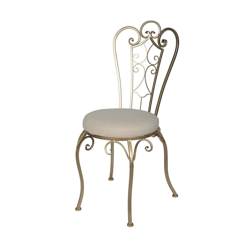 Goldtone 22-inch Folding Accent Chair