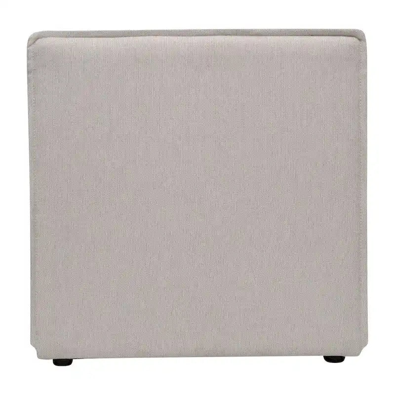 Poltrona centrale senza braccioli per divano modulare contemporaneo - 36.75P x 28.25L x 28H