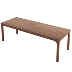 Large Rectangular Conference Table with Metal Legs Multi-Color Options