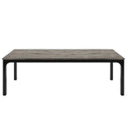Large Rectangular Conference Table with Metal Legs Multi-Color Options