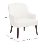Poltrona d'accento - 27 L x 30,5 P x 35,8 H - 27Lx31Px36H