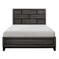 Sondra Gray Panel Bed
