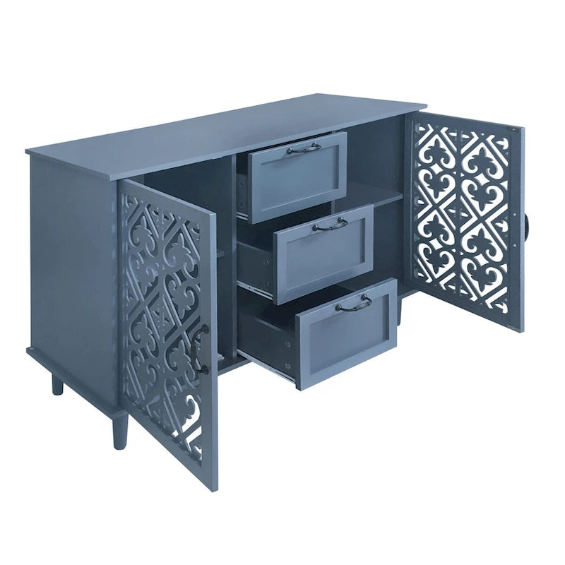 2 Door 3 Drawer Cabinet Suitable for Bedroom