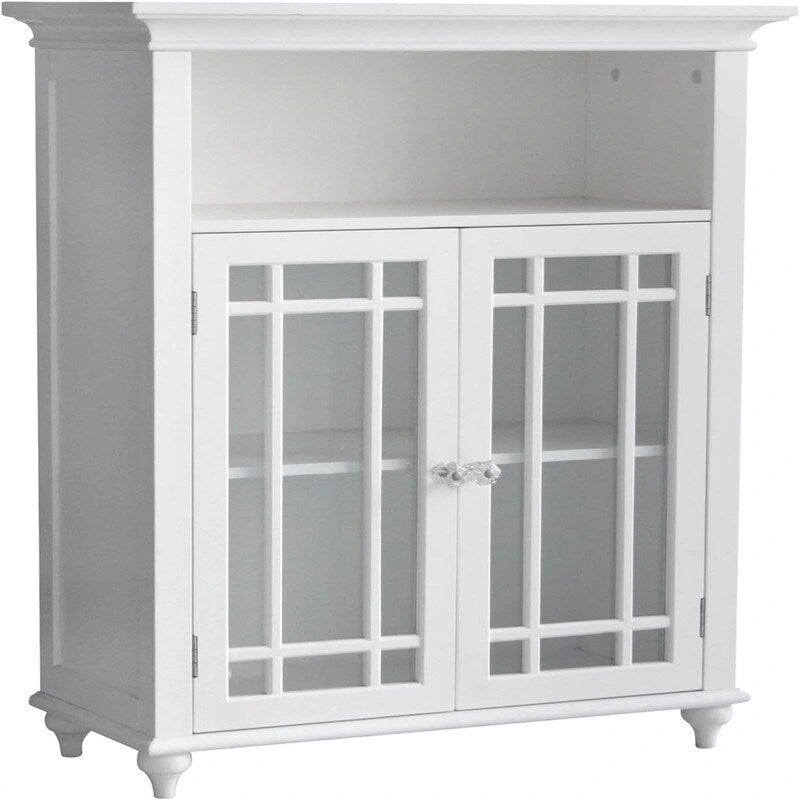 Floor Cabinet with 1 Adjustable Shelf 3 - 12D x 26.5W x 34H