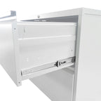 3 Drawer Vertical File Cabinet w/Lock Office Home Steel File Cabinet