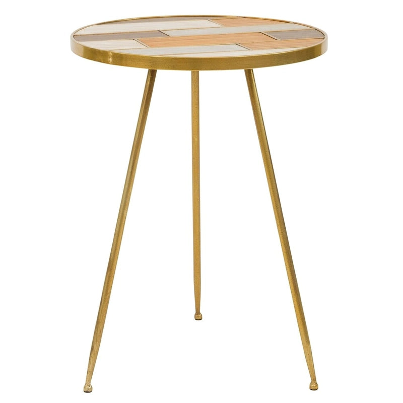 Round Accent Table - 22H x 16W x 16D