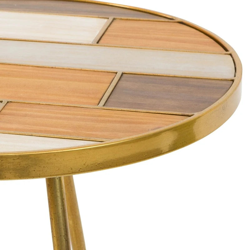 Round Accent Table - 22H x 16W x 16D