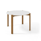 Manhattan Comfort Mid Century Modern Gales Round 46.54 Dining Table