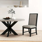 Round Dining Table, Gray