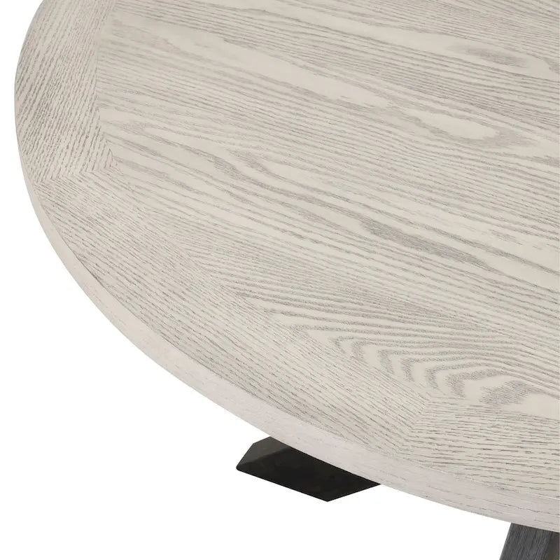 Round Dining Table, Gray