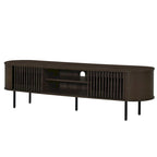 Brax 2-Shelf TV Console with Sliding Doors